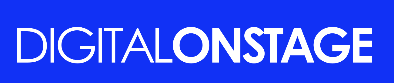 logo digital on stage
