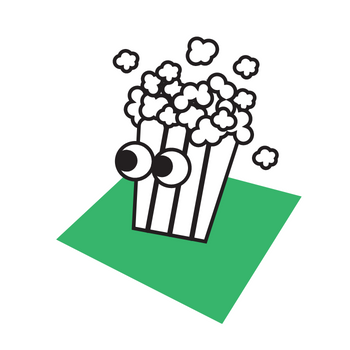 illustratie van popcorn
