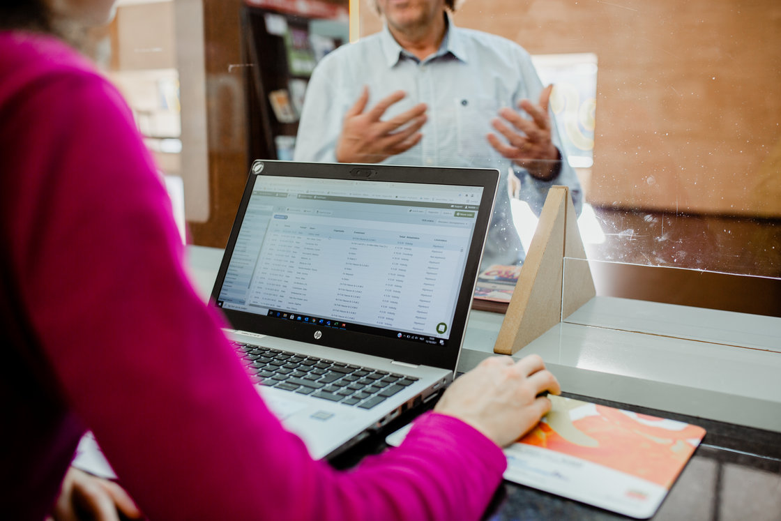 Touchpoint: ticketverkoop balie 