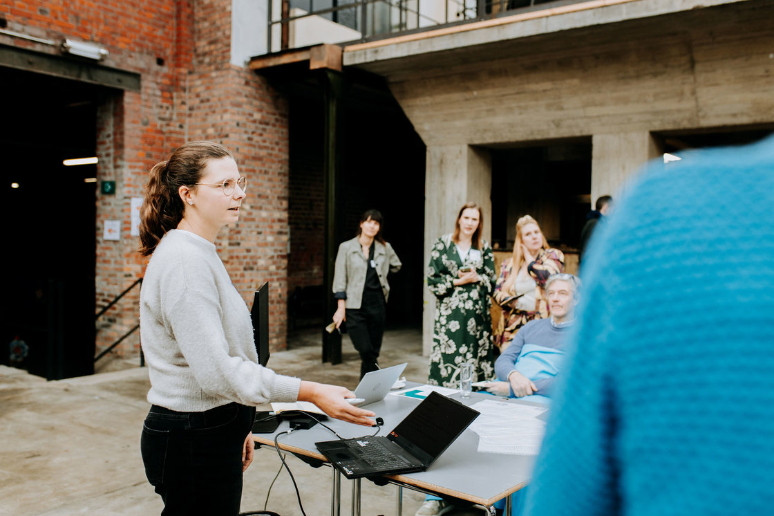 Foto van Maud tijdens Connect & co. 24