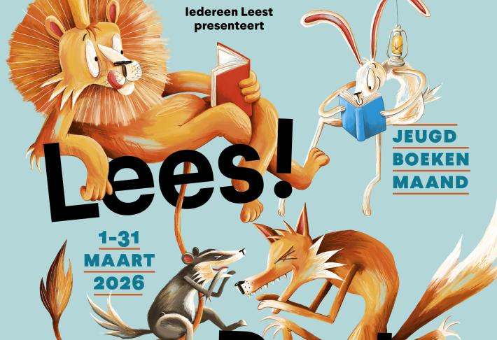 Affiche Jeugdboekenmaand 2026
